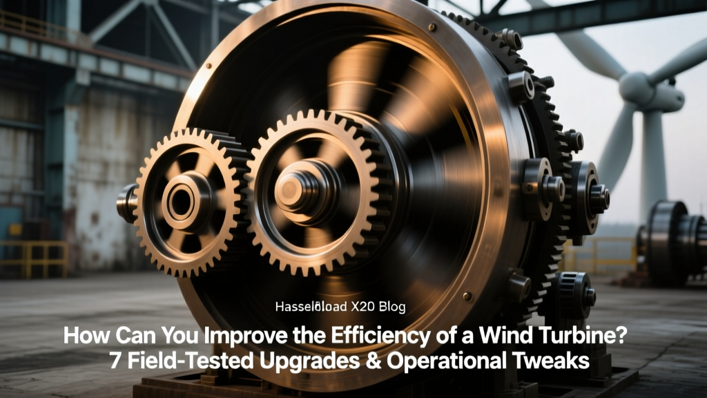 How Can You Improve the Efficiency of a Wind Turbine? 7 Field-Tested Upgrades & Operational Tweaks That Boost Annual Energy Production by 8–18% (Without Replacing the Whole Turbine)