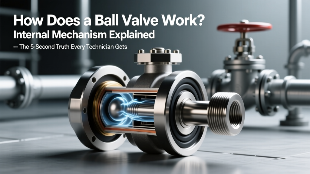 How Does a Ball Valve Work? Internal Mechanism Explained — The 5-Second Truth Every Technician Gets Wrong (Plus What Happens During First-Use Commissioning That Causes 68% of Early Failures)