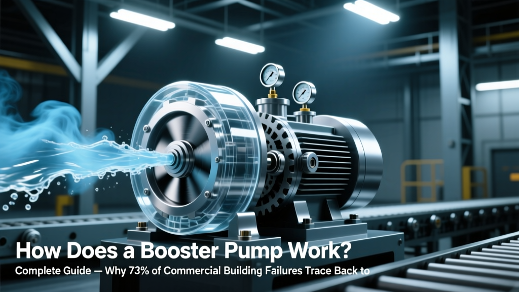 How Does a Booster Pump Work? Complete Guide — Why 73% of Commercial Building Failures Trace Back to Misapplied Pressure Control (Not the Pump Itself)