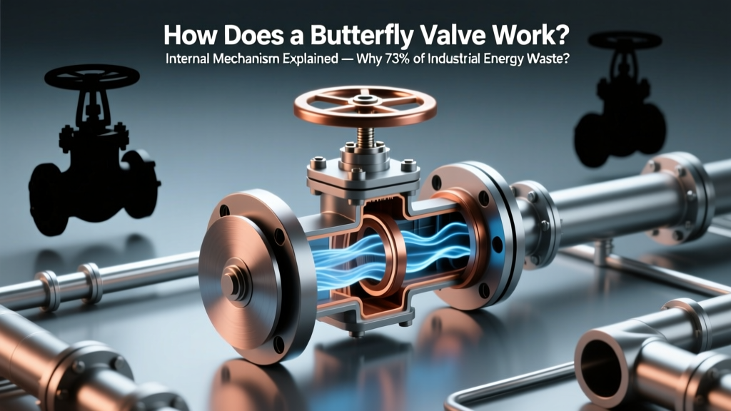How Does a Butterfly Valve Work? Internal Mechanism Explained — Why 73% of Industrial Energy Waste Starts with This One Misunderstood Component (And How to Fix It)
