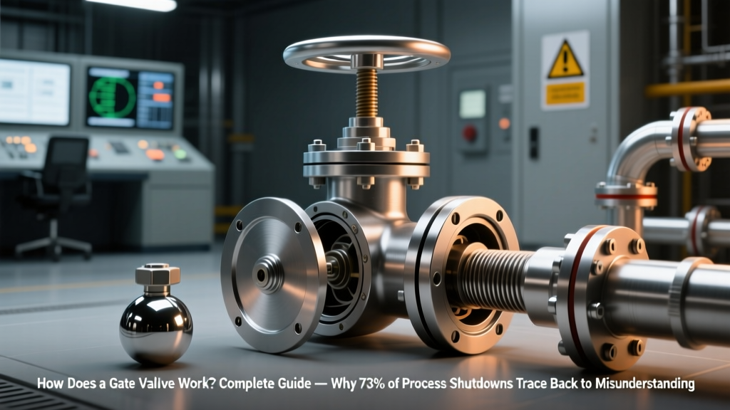 How Does a Gate Valve Work? Complete Guide — Why 73% of Process Shutdowns Trace Back to Misunderstood Operating Cycles (Not Failure) + Real-World Cv & API 600 Compliance Breakdown