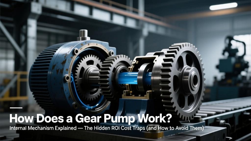 How Does a Gear Pump Work? Internal Mechanism Explained — The Hidden ROI Cost Traps (and How to Avoid $12,800/Year in Unplanned Downtime & Energy Waste)