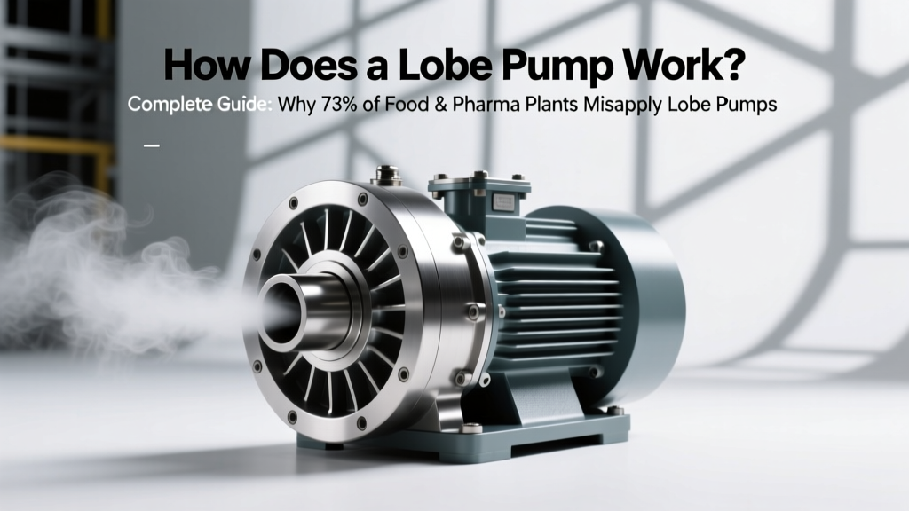 How Does a Lobe Pump Work? Complete Guide: Why 73% of Food & Pharma Plants Misapply Lobe Pumps (and How to Fix It Before Cavitation Wrecks Your Batch Integrity)