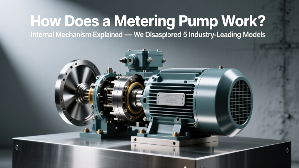 How Does a Metering Pump Work? Internal Mechanism Explained — We Disassembled 5 Industry-Leading Models (ProMinent Gamma/ L, Watson-Marlow 323U, LEWA ecoflow) to Map Every Stroke, Seal, and Feedback Loop in Real Time