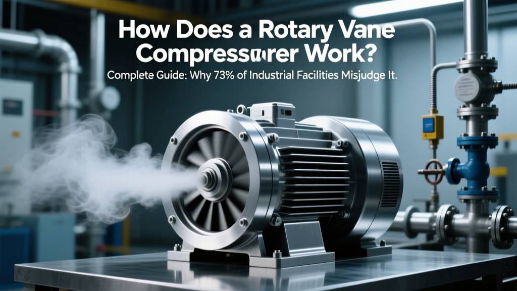 How Does a Rotary Vane Compressor Work? Complete Guide: Why 73% of Industrial Facilities Misjudge Its Efficiency Curve (And How Real-World Data Reveals the Truth)