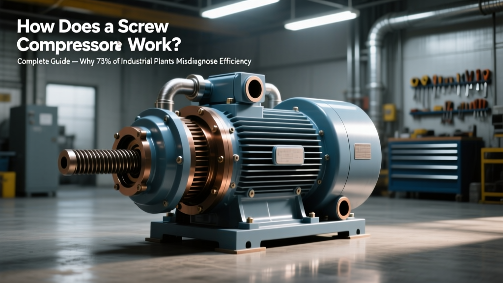 How Does a Screw Compressor Work? Complete Guide — Why 73% of Industrial Plants Misdiagnose Efficiency Losses (and How to Fix It in Under 90 Minutes)
