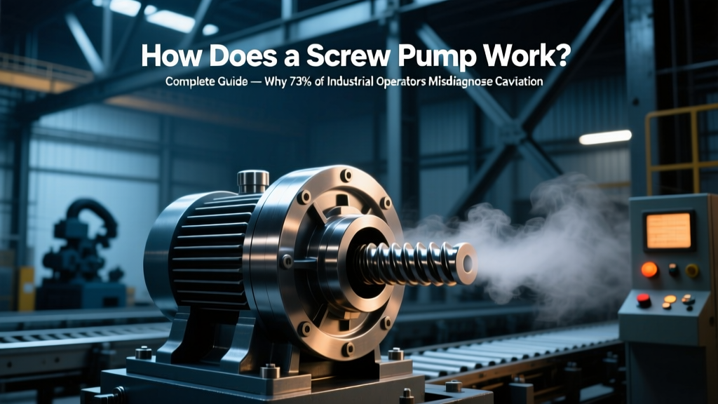 How Does a Screw Pump Work? Complete Guide — Why 73% of Industrial Operators Misdiagnose Cavitation (and How to Calculate True NPSH Margin Before Startup)