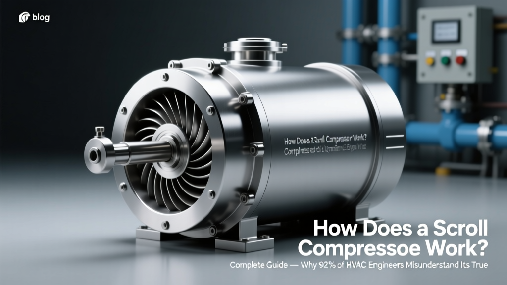 How Does a Scroll Compressor Work? Complete Guide — Why 92% of HVAC Engineers Misunderstand Its True Efficiency Curve (and How Carrier Infinity & Danfoss Turbocor Users Get It Right)