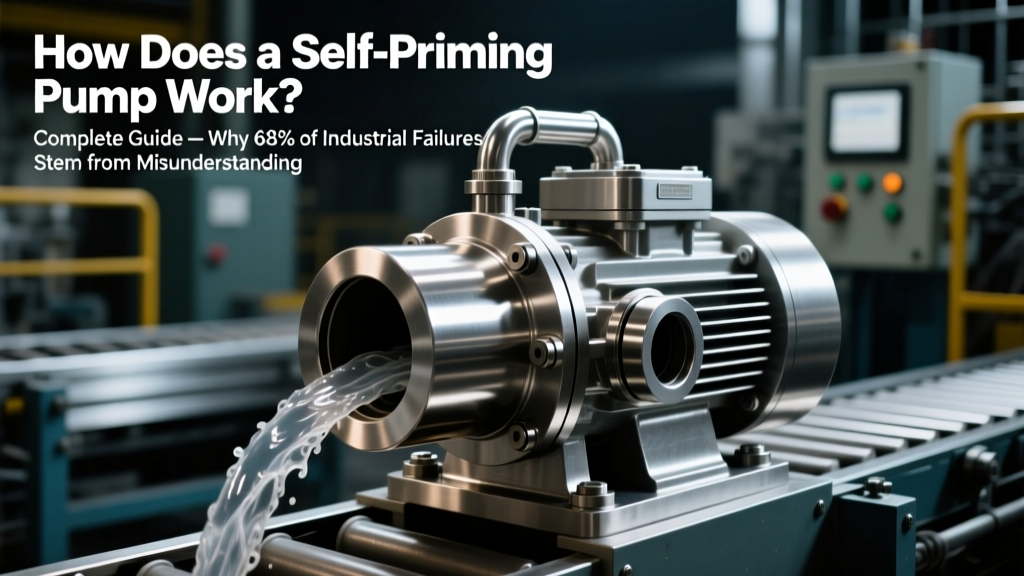 How Does a Self-Priming Pump Work? Complete Guide — Why 68% of Industrial Failures Stem from Misunderstanding the Priming Cycle (Not the Pump Itself)
