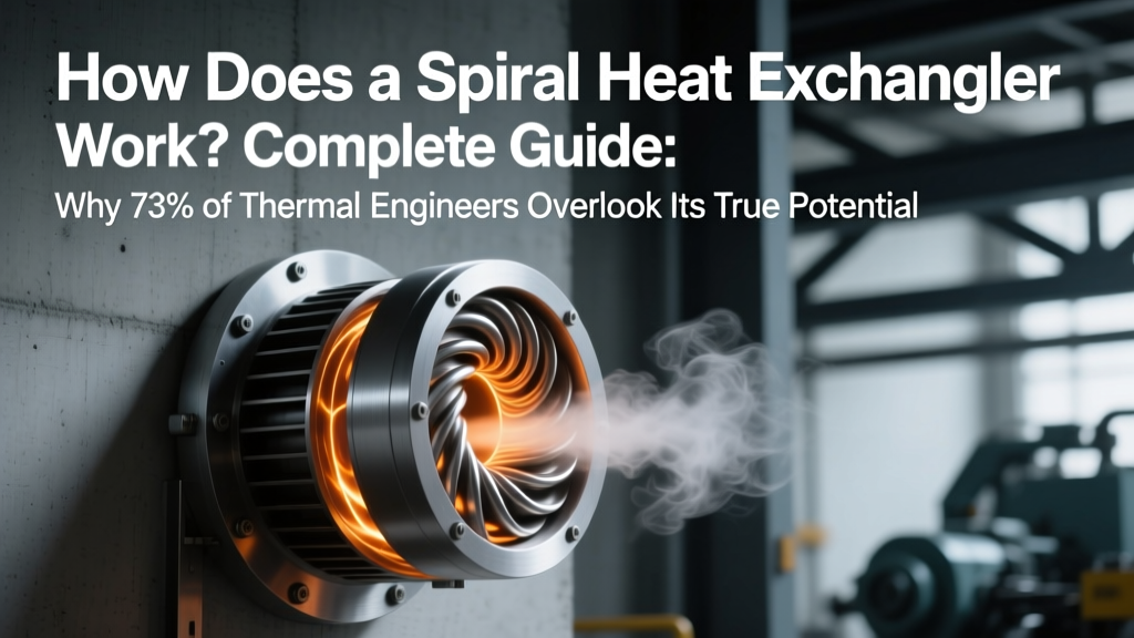 How Does a Spiral Heat Exchanger Work? Complete Guide: Why 73% of Thermal Engineers Overlook Its True Fouling Resistance—And How Modern Spiral Designs Beat Shell-and-Tube LMTD Limits by 22–38% in Viscous Service