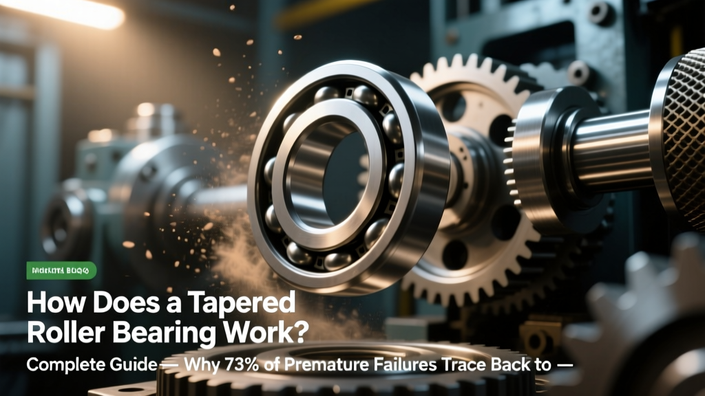 How Does a Tapered Roller Bearing Work? Complete Guide — Why 73% of Premature Failures Trace Back to Misaligned Preload (Not Load or Lubrication)