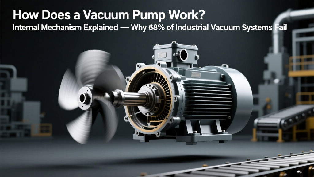 How Does a Vacuum Pump Work? Internal Mechanism Explained — Why 68% of Industrial Vacuum Systems Waste 22–37% Energy (and How to Fix It with Smart Component Design)