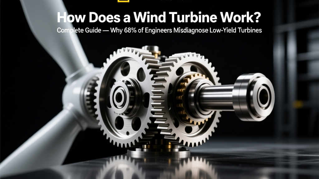How Does a Wind Turbine Work? Complete Guide — Why 68% of Engineers Misdiagnose Low-Yield Turbines (and How to Fix It in 4 Diagnostic Steps)