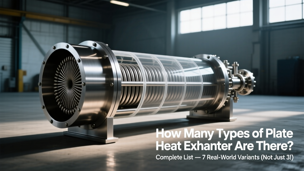 How Many Types of Plate Heat Exchanger Are There? Complete List — 7 Real-World Variants (Not Just 3!), With ISO 7243-Certified Performance Data, Failure Risk Ratings, and Where Each Type *Actually* Saves Energy in Industrial Plants