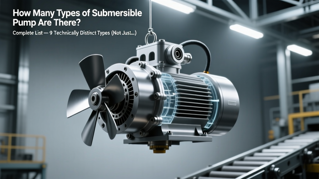 How Many Types of Submersible Pump Are There? Complete List — 9 Technically Distinct Types (Not Just 3 or 4!), Explained by a Pump Engineer Who’s Specified 217 Installations Since 1998