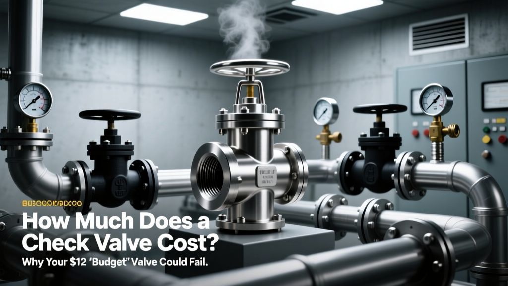 How Much Does a Check Valve Cost? Real-World Price Guide (2024): Why Your $12 'Budget' Valve Could Cost $2,800 in Downtime — Full TCO Breakdown Including Hidden Installation & Lifecycle Costs