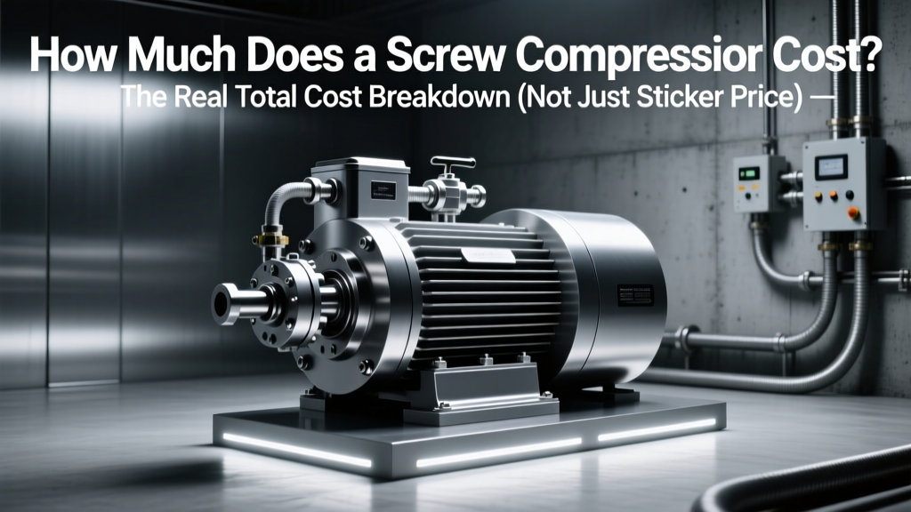 How Much Does a Screw Compressor Cost? The Real Total Cost Breakdown (Not Just Sticker Price)—What 87% of Buyers Overlook in Their ROI Calculations