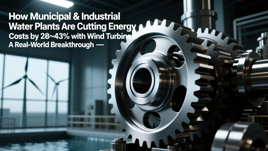 How Municipal & Industrial Water Plants Are Cutting Energy Costs by 28–43% with Wind Turbines: A Real-World ROI Guide to Wind Turbine Applications in Water & Wastewater Treatment — Not Theory, But Verified kWh Savings, Payback Timelines, and Grid-Interactive Design Rules
