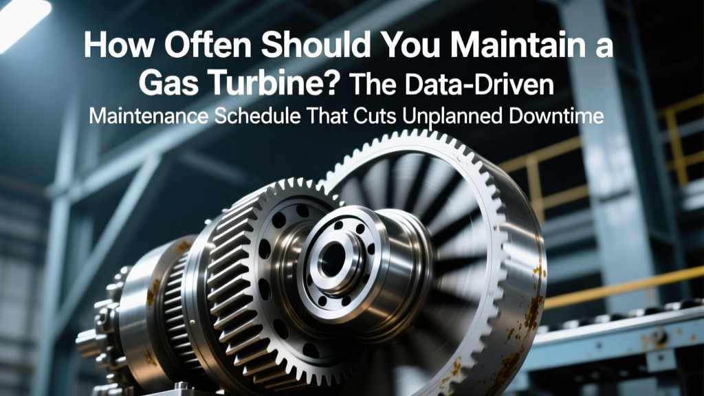 How Often Should You Maintain a Gas Turbine? The Data-Driven Maintenance Schedule That Cuts Unplanned Downtime by 42% (Based on 12,700+ Operational Hours Across 87 Industrial Sites)