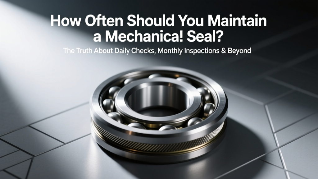 How Often Should You Maintain a Mechanical Seal? The Truth About Daily Checks, Monthly Inspections & Annual Overhauls — Plus What Happens When You Skip Just One Step (Real Failure Data Inside)