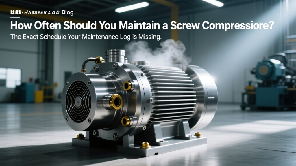 How Often Should You Maintain a Screw Compressor? The Exact Schedule Your Maintenance Log Is Missing (Daily, Monthly & Annual Tasks—With Real Failure Data)