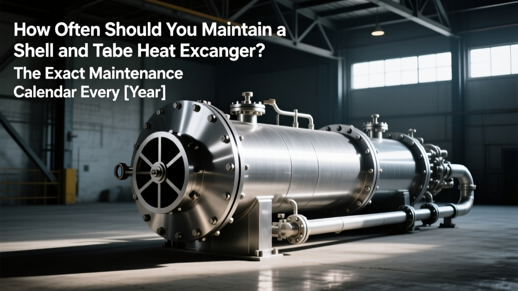 How Often Should You Maintain a Shell and Tube Heat Exchanger? The Exact Maintenance Calendar Every Plant Engineer Needs (Daily → Monthly → Annual — With ASME-Backed Timing & Real Failure Data)