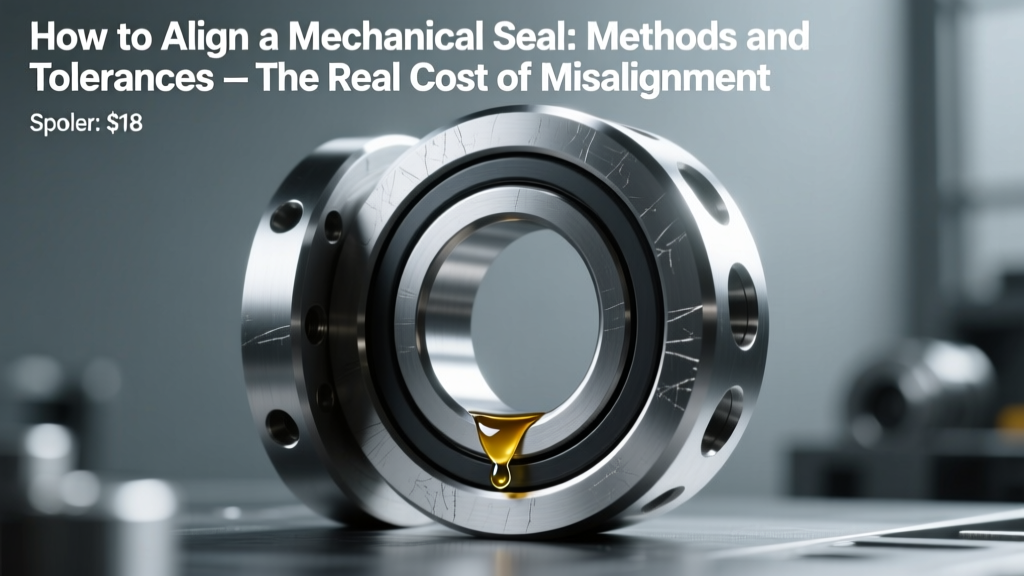 How to Align a Mechanical Seal: Methods and Tolerances — The Real Cost of Misalignment (Spoiler: $18,500/yr per pump) & Why Your Dial Indicator Readings Are Lying to You