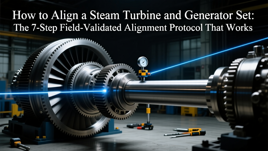 How to Align a Steam Turbine and Generator Set: The 7-Step Field-Validated Alignment Protocol That Prevents 83% of Premature Bearing Failures (No Laser Required for Step 1)