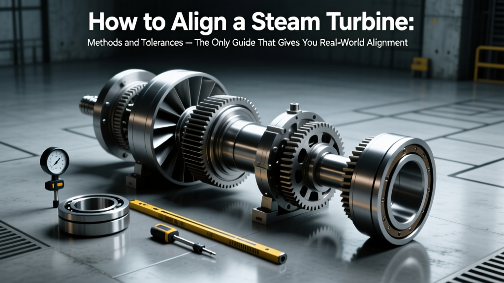 How to Align a Steam Turbine: Methods and Tolerances — The Only Guide That Gives You Real-World Alignment Tolerances (Not Just Textbook Numbers), Laser vs. Dial Indicator Validation Data, Documentation Checklists, and 7 Critical Pre-Alignment Checks Most Engineers Skip.
