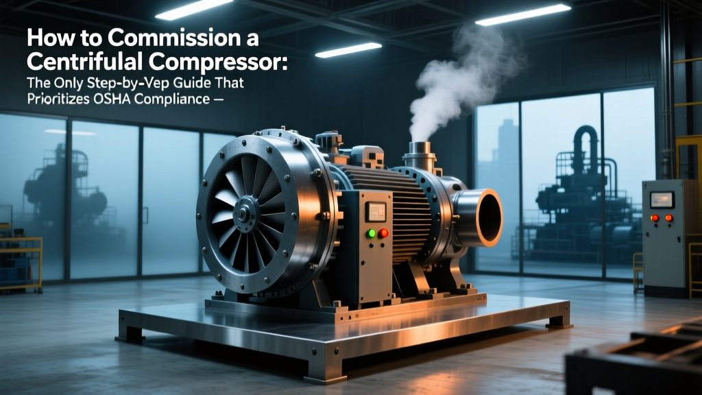 How to Commission a Centrifugal Compressor: The Only Step-by-Step Guide That Prioritizes OSHA Compliance, API RP 686 Safety Protocols, and Zero-Tolerance Lubrication Integrity — Avoid Costly Shutdowns, Fines, or Catastrophic Bearing Failure.