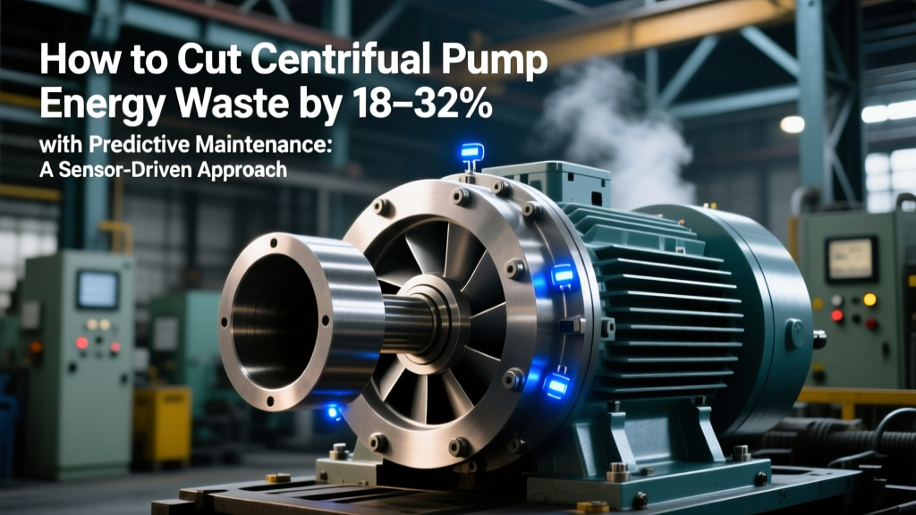 How to Cut Centrifugal Pump Energy Waste by 18–32% with Predictive Maintenance: A Sensor-Driven, Analytics-Fueled Strategy Using Vibration, Temperature, Oil Analysis & Real-Time Trend Thresholds