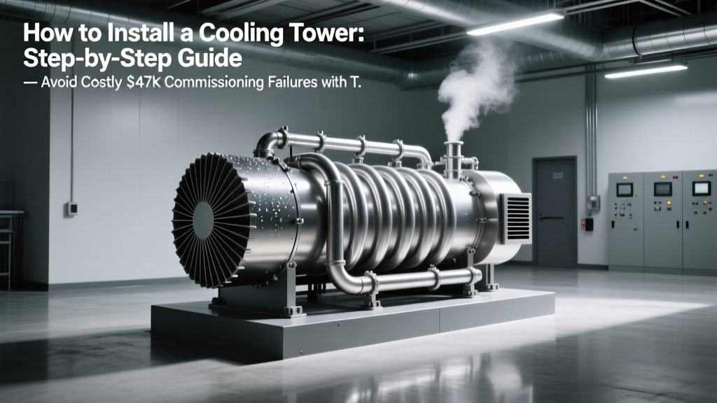 How to Install a Cooling Tower: Step-by-Step Guide — Avoid Costly $47k Commissioning Failures with This Field-Validated 12-Phase Protocol (Includes Pre-1950s Legacy Pitfalls & Modern ISO 5147 Compliance Checks)