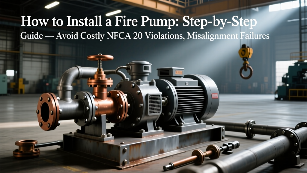 How to Install a Fire Pump: Step-by-Step Guide — Avoid Costly NFPA 20 Violations, Misalignment Failures, and 48-Hour Commissioning Delays with This Field-Validated 12-Step Protocol (Includes Torque Calculations, Suction Lift Verification, and Hydraulic Balance Checks)