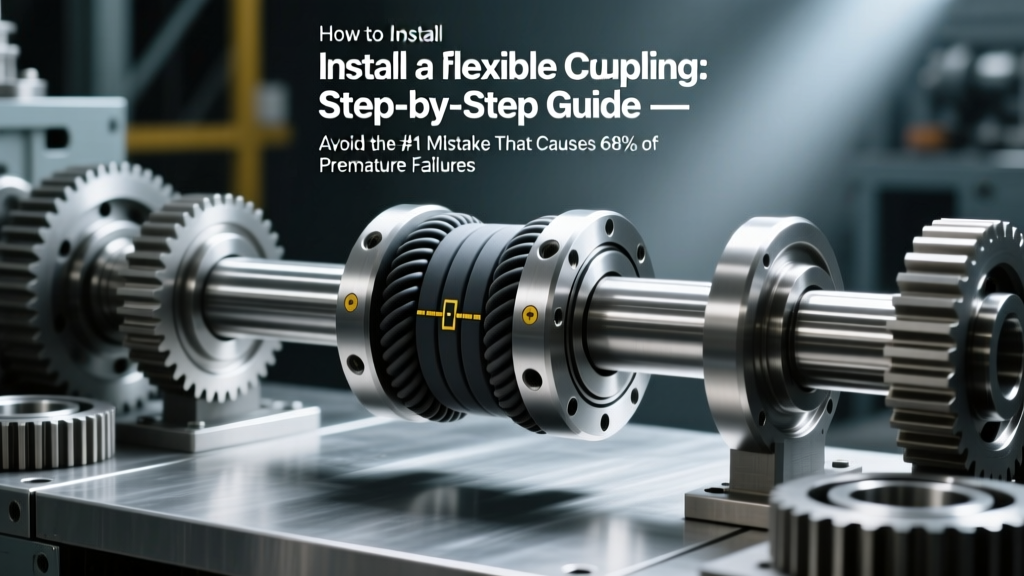 How to Install a Flexible Coupling: Step-by-Step Guide — Avoid the #1 Mistake That Causes 68% of Premature Failures (Misalignment During Commissioning)
