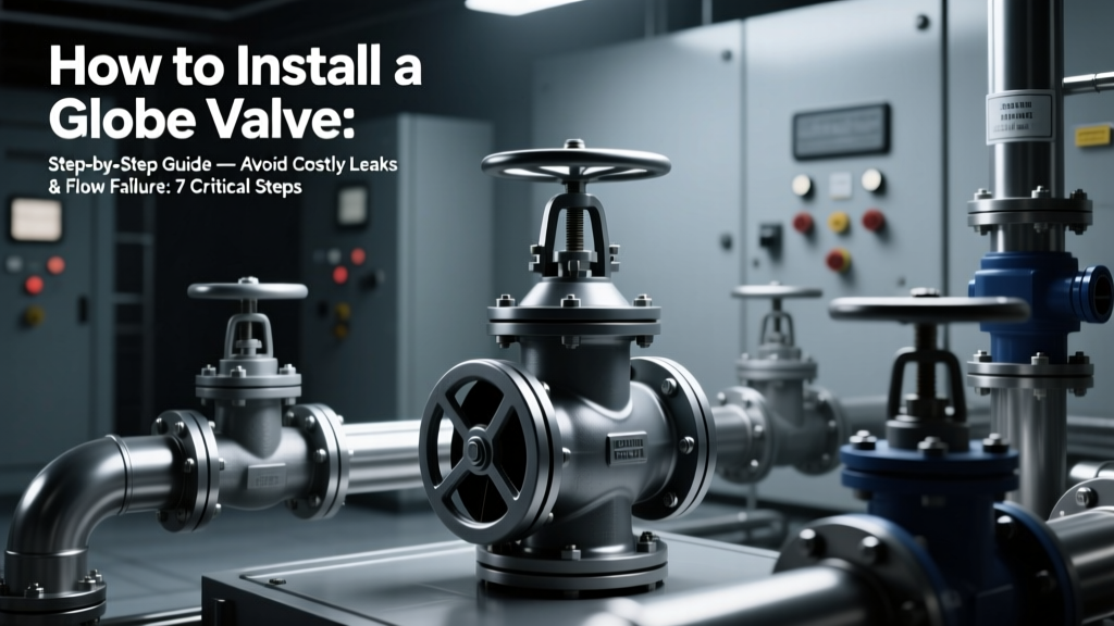 How to Install a Globe Valve: Step-by-Step Guide — Avoid Costly Leaks & Flow Failure: 7 Critical Steps Most DIYers Skip (Including Alignment Tolerance Checks & Pressure-Test Validation)