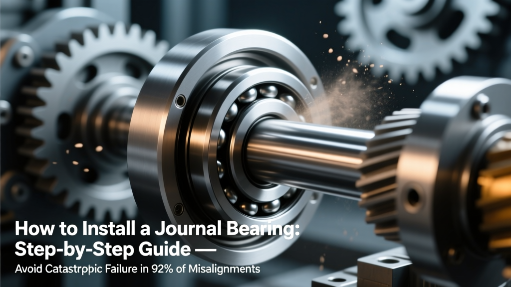 How to Install a Journal Bearing: Step-by-Step Guide — Avoid Catastrophic Failure in 92% of Misaligned Installations (OSHA & API 610-Compliant Safety Protocol Included)