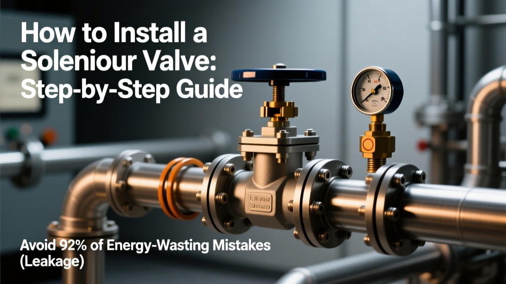 How to Install a Solenoid Valve: Step-by-Step Guide — Avoid 92% of Energy-Wasting Mistakes (Leakage, Oversizing, & Wrong Orientation) That Slash System Efficiency by Up to 37% in HVAC and Irrigation Systems