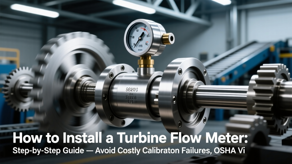 How to Install a Turbine Flow Meter: Step-by-Step Guide — Avoid Costly Calibration Failures, OSHA Violations, and Flow Measurement Drift with This Safety-First, Code-Compliant Installation Protocol (ISO 9001 & API RP 14E Verified)