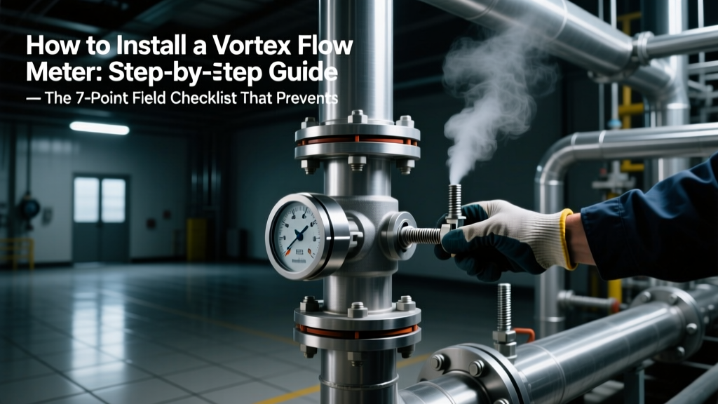 How to Install a Vortex Flow Meter: Step-by-Step Guide — The 7-Point Field Checklist That Prevents 92% of Commissioning Failures (Based on ISO 5167 & API RP 14E Data)