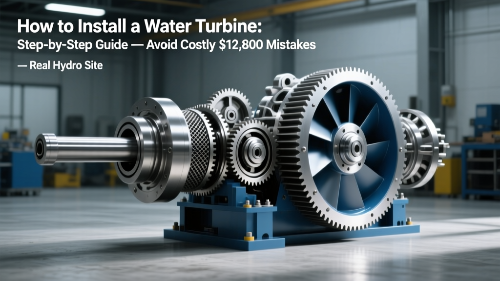 How to Install a Water Turbine: Step-by-Step Guide — Avoid Costly $12,800 Mistakes (Real Hydro Site Calculations Included)