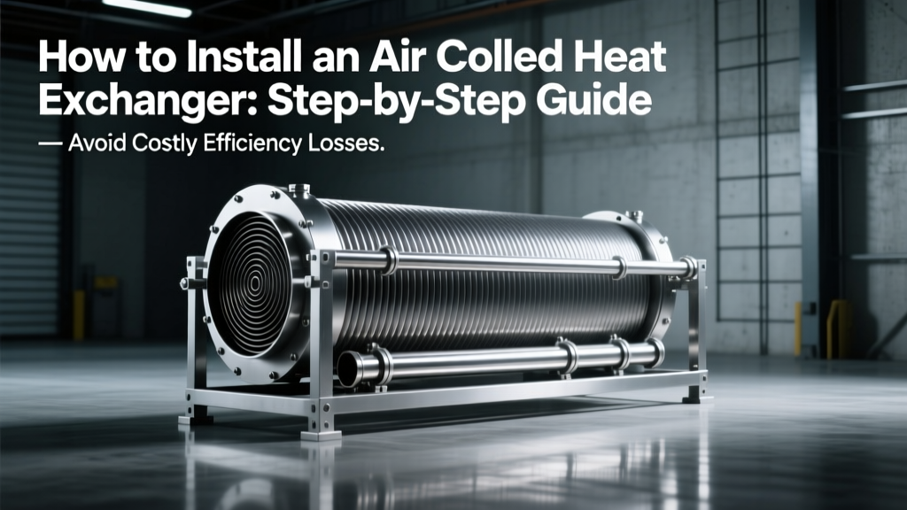 How to Install an Air Cooled Heat Exchanger: Step-by-Step Guide — Avoid Costly Efficiency Losses & 37% Energy Waste from Misalignment, Poor Airflow, or Thermal Bridging (Real-World Commissioning Data Included)