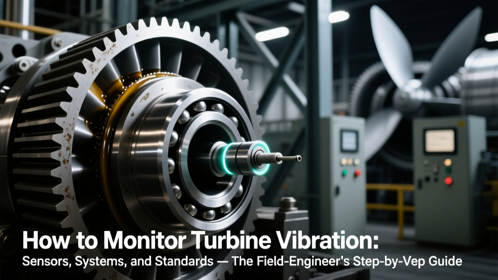 How to Monitor Turbine Vibration: Sensors, Systems, and Standards — The Field-Engineer’s Step-by-Step Commissioning Guide (No Guesswork, No Downtime, ISO 10816-3 Verified)
