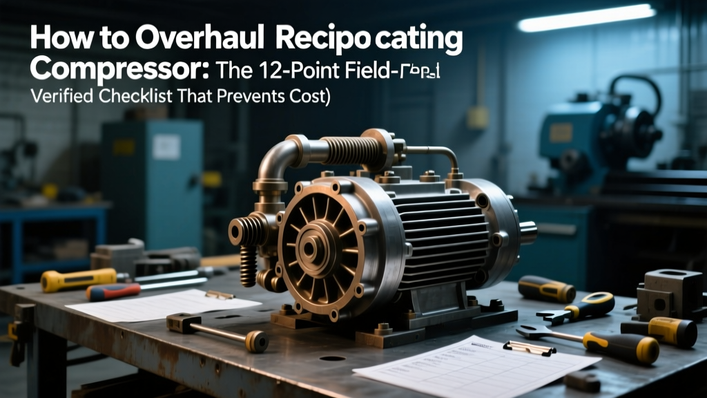 How to Overhaul a Reciprocating Compressor: The 12-Point Field-Verified Checklist That Prevents Costly Downtime (No Guesswork, No Omitted Steps)