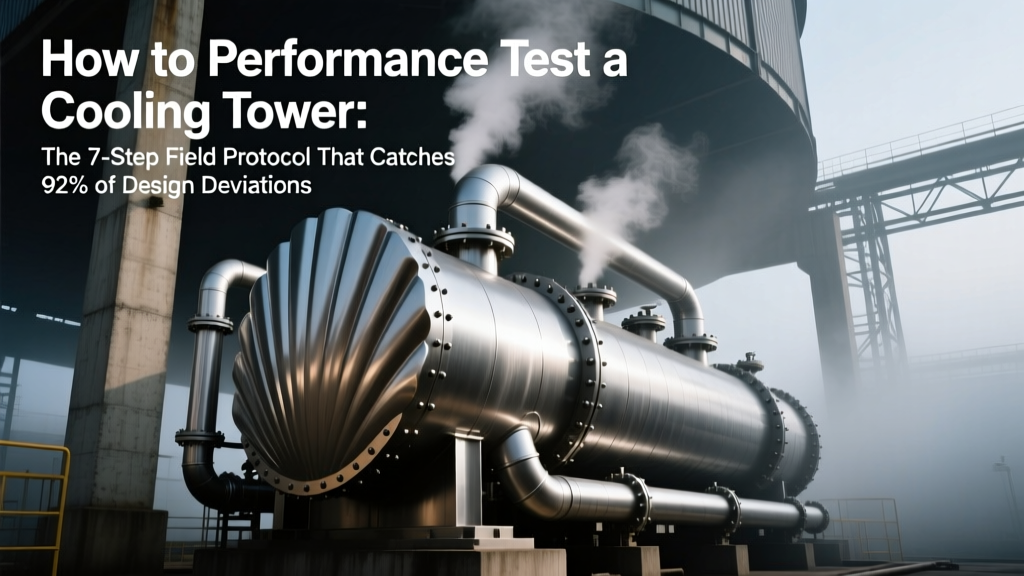 How to Performance Test a Cooling Tower: The 7-Step Field Protocol That Catches 92% of Design Deviations Before Commissioning (Not the Generic Checklist You’ve Seen)