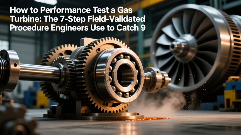 How to Performance Test a Gas Turbine: The 7-Step Field-Validated Procedure Engineers Use to Catch 92% of Efficiency Drifts Before Commissioning (Not the Generic OEM Checklist)