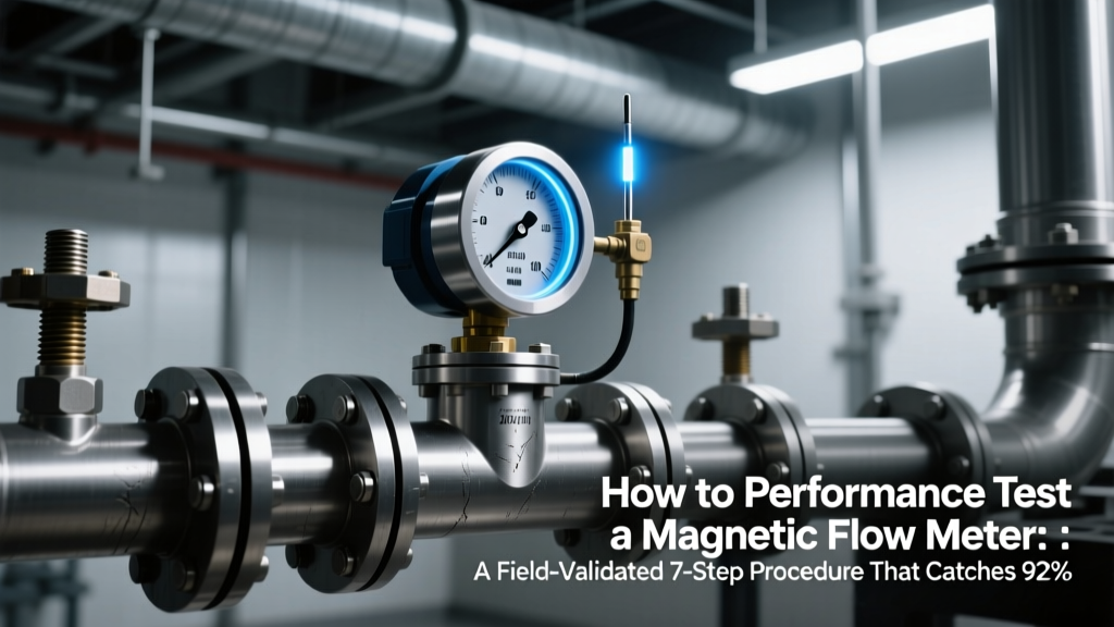 How to Performance Test a Magnetic Flow Meter: A Field-Validated 7-Step Procedure That Catches 92% of Calibration Drift Before It Causes Batch Rejection (With Emerson DeltaFlow, Endress+Hauser Promag, and Siemens Desigo Integration Notes)