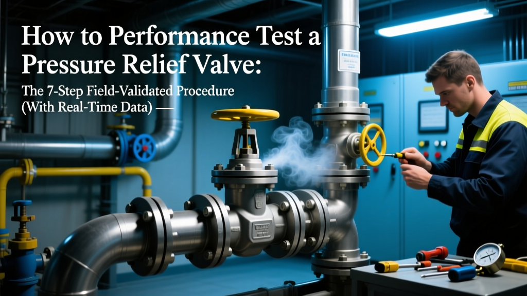 How to Performance Test a Pressure Relief Valve: The 7-Step Field-Validated Procedure (With Real-Time Data Logging, ASME BPVC Section VIII Compliance Checks, and Common Pitfalls That Cause 68% of Failed Certifications)