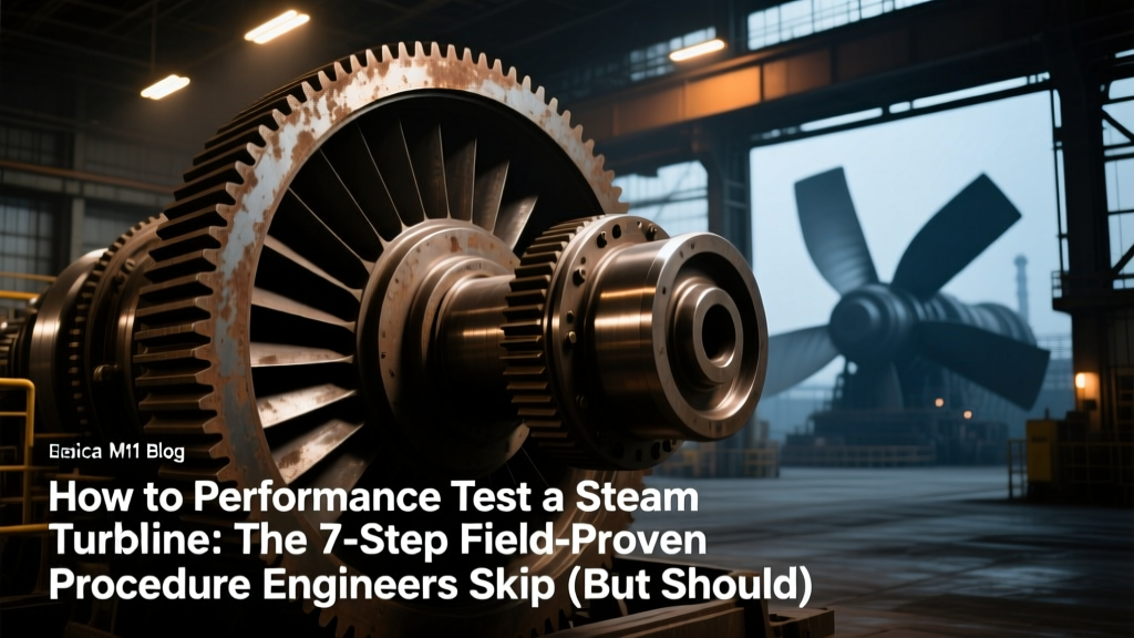How to Performance Test a Steam Turbine: The 7-Step Field-Proven Procedure Engineers Skip (But Shouldn’t) — Setup, Critical Measurement Points, Real-Time Data Validation, and Design Spec Comparison Done Right