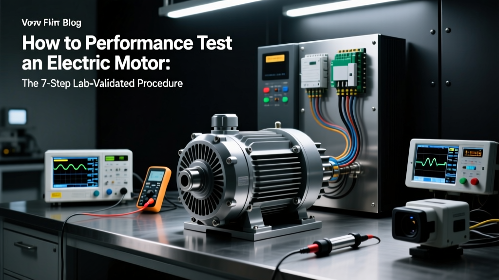 How to Performance Test an Electric Motor: The 7-Step Lab-Validated Procedure (No Guesswork, No Costly Oversights — Just IEEE 112 & IEC 60034 Compliance)