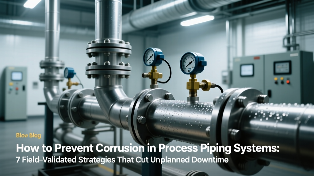 How to Prevent Corrosion in Process Piping Systems: 7 Field-Validated Strategies That Cut Unplanned Downtime by 63% (Based on 2023 Petrochemical Benchmark Data)